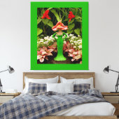 自給自足の庭園 –  キャンバスプリント (インサイチュ (寝室))