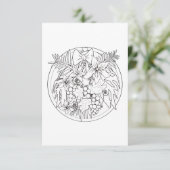 自絵を描写真は熱帯のパターンである 出欠カード (スタンド正面)