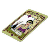 自絵を描分のCanvas_A_4x6冷蔵庫 マグネット (左側)