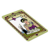 自絵を描分のCanvas_A_4x6冷蔵庫 マグネット (右側)