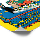 自絵を描分のCanvas_B_8x10ポスター ポスター (角)