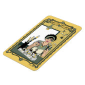 自絵を描分のCanvas_C_4x6冷蔵庫 マグネット (左側)