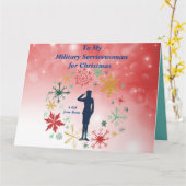 自衛官 折り紙のグリーティングカード カード (黄色い花)