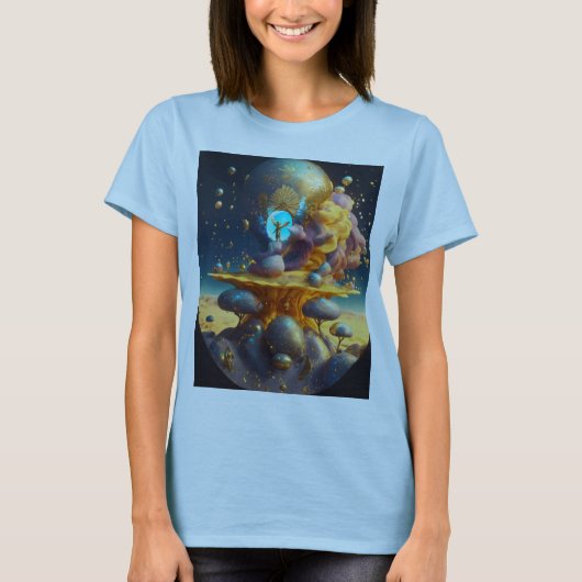 「自表現分のスタイル:Ev用Tシユニークャツ Tシャツ (正面)