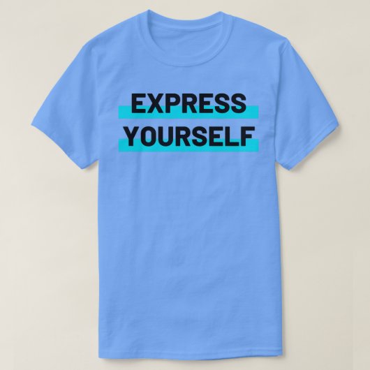 自表現身 Tシャツ (デザイン正面)