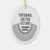 自話分の声も揺もしれる セラミックオーナメント (右)