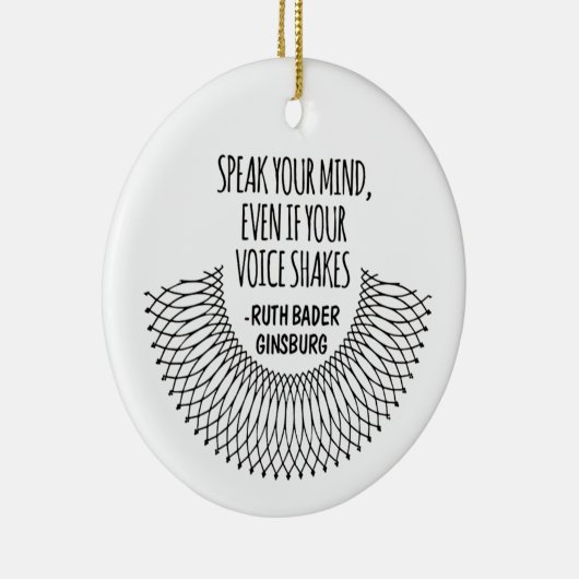 自話分の声も揺もしれる セラミックオーナメント (右)