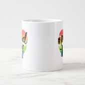 自誇りを持った分 ジャンボコーヒーマグカップ (正面)