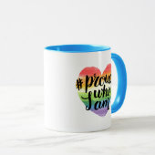 自誇りを持った分 マグカップ (正面右)