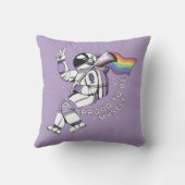 自誇りを持った身LGBTQ宇宙飛行士 クッション (裏面)
