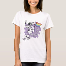 自誇りを持った身LGBTQ宇宙飛行士Tシャツ