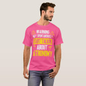 自警告動的にAstrについて話し始めるかもしれない Tシャツ (正面フル)