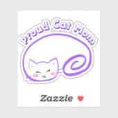 自豪的猫妈妈 可爱猫贴纸 シール (シート)
