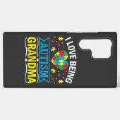 自豪的自閉症奶奶豐富的認識之愛 SAMSUNG GALAXYケース (裏面横)