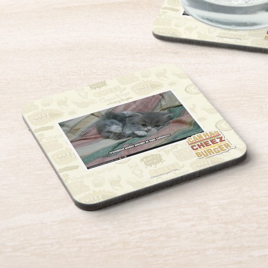 自身のcutenessの重量 コースター (左側)