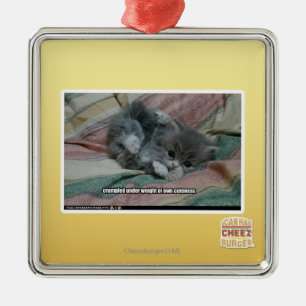 自身のcutenessの重量 メタルオーナメント