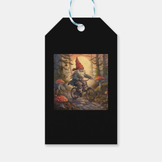 自転車おもしろいに乗る格言 ギフトタグ (正面)