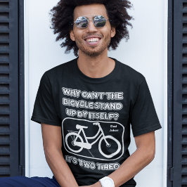 自転車おもしろいのジョーク Tシャツ
