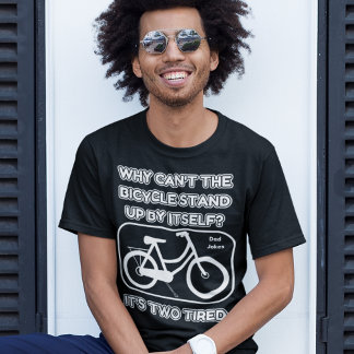 自転車おもしろいのジョーク Tシャツ