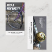 自転車おもしろい修理店用ディフェクト・バイク 名刺 (正面/裏面)