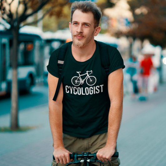 自転車おもしろい愛好家のためのサイクリング細胞学 Tシャツ