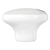 自転車かわいらしのノブ引き出し引き白黒 セラミックノブ (側面)