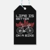 自転車があると人生はもっと楽しい ギフトタグ (正面)