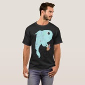 自転車が必要な魚のように Tシャツ (正面フル)