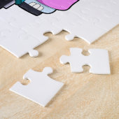 自転車つき象 ジグソーパズル (側面)