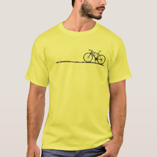 自転車でみちくさ Tシャツ