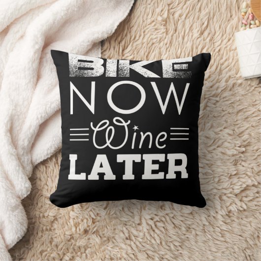 自転車でワインを後で飲む クッション (ブランケット)