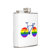 自転車で乗るプライド フラスク (右)