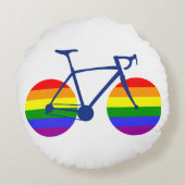 自転車で乗るプライド ラウンドクッション (裏面)