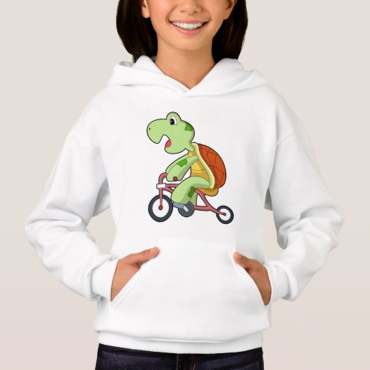 自転車で亀 (正面)