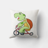 自転車で亀 クッション (裏面)