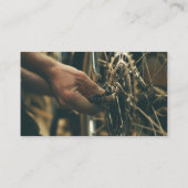 自転車で人が調整をする 名刺 (裏面)