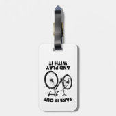 自転車で出し遊て行け ラゲッジタグ (裏面縦)