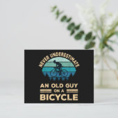 自転車で老人を甘く見てはいけないおもしろい シーズンカード (スタンド正面)