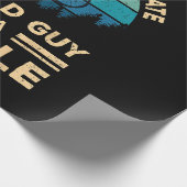 自転車で老人を甘く見てはいけないおもしろい ラッピングペーパー (角)