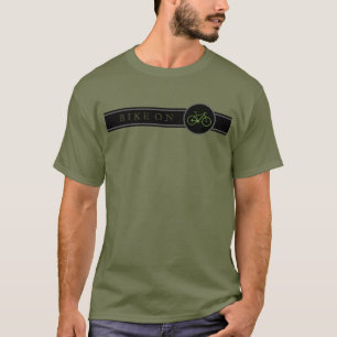 自転車で行く Tシャツ