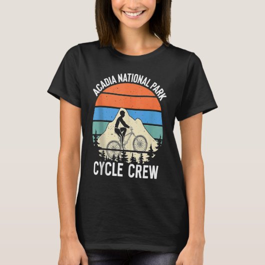 自転車とサイクリング 7 Tシャツ (正面)