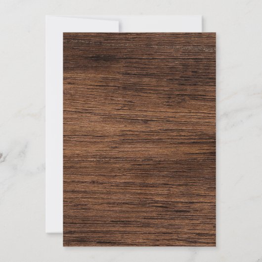 自転車と朝食の誕生日パーティーのテーマ招待状 招待状 (裏面)