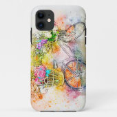 自転車と花 Case-Mate iPhoneケース (裏面)