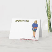 自転車と車輪クリスマスカード。 シーズンカード (裏面)