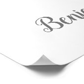 自転車と風船のゲストブックポスター - 250件収録 ポスター (角)