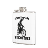 自転車なしでは生きられない フラスク (左)