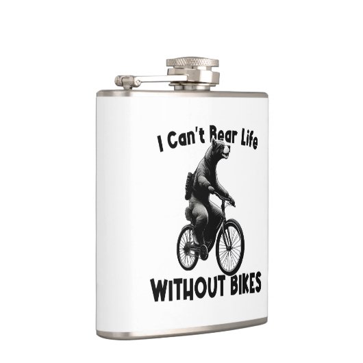 自転車なしでは生きられない フラスク (右)