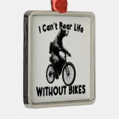 自転車なしでは生きられない メタルオーナメント (右)