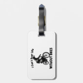 自転車なしでは生きられない ラゲッジタグ (裏面縦)