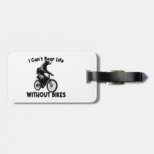 自転車なしでは生きられない ラゲッジタグ (裏面横)